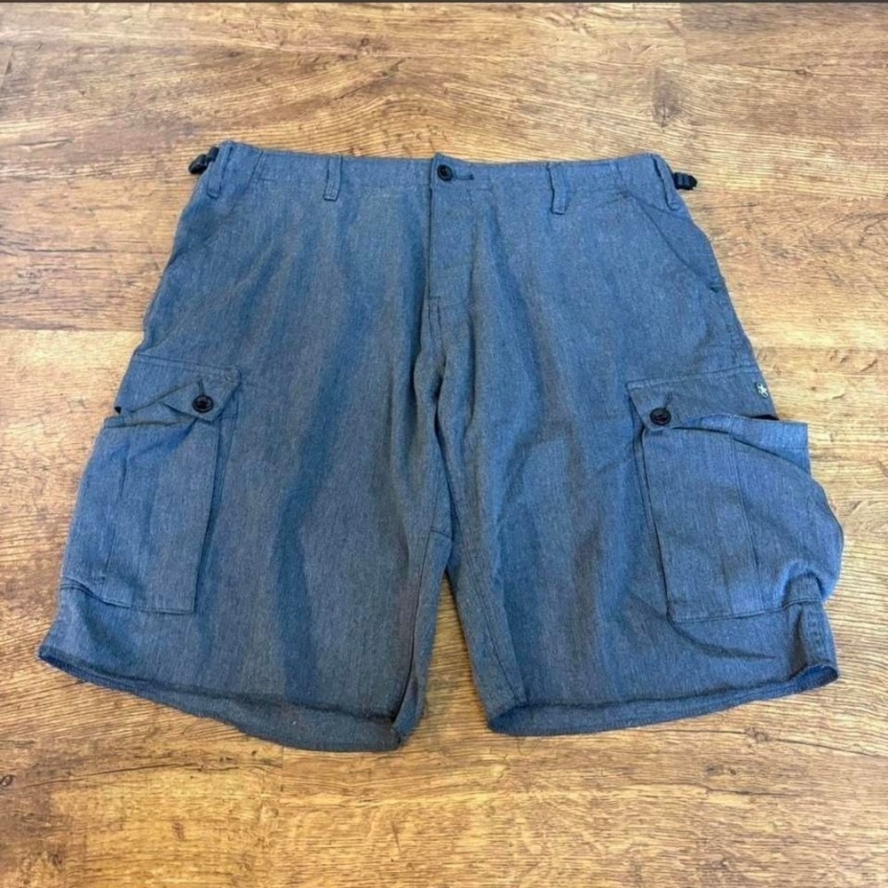 Obey grey cargo shorts